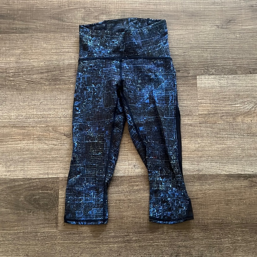 Lululemon Train Times Crops 17” | Size 4